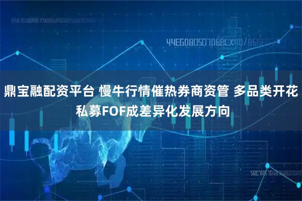 鼎宝融配资平台 慢牛行情催热券商资管 多品类开花 私募FOF成差异化发展方向